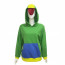 Brawl Stars Leon Costume - Tongue Green Hoodie Leon Cosplay