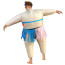 Hula Dancer Inflatable Costume