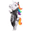 Skeleton Rainbow Unicorn Inflatable Costume - Skeleton Rainbow Unicorn Cosplay