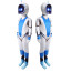 Astro Bot Costume - Bodysuit Mask Astro Bot Cosplay