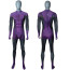 Teen Titans Beast Boy Costume - Purple Bodysuit Beast Boy Cosplay