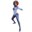 Captain Marvel Spectrum Monica Rambeau Costume - White Grey Comic Bodysuit Spectrum Cosplay