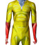 One Punch Man Saitama Costume - Yellow Muscle Pattern Bodysuit One Punch Man Cosplay