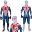 Spider Man 2099 Costume - White Suit Spider Man 2099 Cosplay