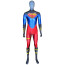 Teen Titans Superboy Kon-El Conner Costume - Black Shoulder Bodysuit Superboy Cosplay