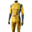 Deadpool 3 Wolverine Costume - Battle Damaged Yellow Bodysuit Wolverine Cosplay