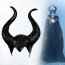 Maleficent Mask Helmet Horns