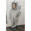 Kids Grey Mouse Costume - Onesie Jumpsuit Grey Mouse Cosplay