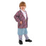 Kids Wonka 2023 Oompa Loompa Costume - Stripe Coat Pants Set Oompa Looma Cosplay