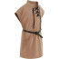 Kids Medieval Renaissance Pirate Costume - Brown Sleeveless Tunic Pirate Cosplay