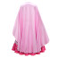 Girls The Super Mario Bros Movie Princess Peach Biker Costume - Pink Dress Cape Set Princess Peach Biker Cosplay