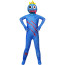 Kids Rainbow Friends Blue Costume - Bodysuit Mask Blue Rainbow Friends Cosplay