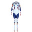 Neon Genesis Evangelion Rei Ayanami Costume - White Sexy Bodysuit Rei Ayanami Cosplay