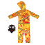 Kids Zombie Hazmat Suit Costume - Overall Mask Yellow Hazmat Suit Cosplay
