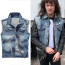 Eddie Munson Costume - Denim Jacket Sleeveless Eddie Munson Jacket