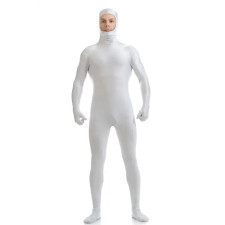 White Full Body Suit Costume - Fullsuit White Full Body Suit Cosplay