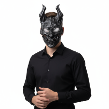 Japanese Hannya Mask Prop - Japanese Hanya Cosplay Costume Mask