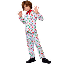 Kids Christmas Advent Number Calender Costume - Christmas Balls Suit Set Christmas Cosplay