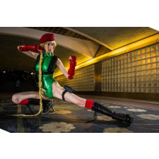 Street Fighter Cammy White Costume - Green Cammy White Cosplay