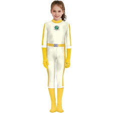 Super Mario Bros Princess Daisy Costume - Yellow Jumpsuit Princess Daisy Cosplay
