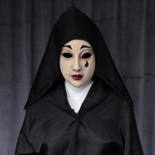 A Haunting In Venice Female Tears Mask - Tears Mask Cosplay Custome Mask Prop