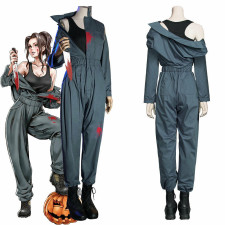 Halloween Michael Myers Bishoujo Costume - Jumpsuit Shirt Set Michael Myers Bishoujo Cosplay