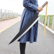 Bleach Ichigo Kurosaki Zangetsu Sword Prop - Ichigo Kurosaki Zangetsu Cosplay Costume Prop