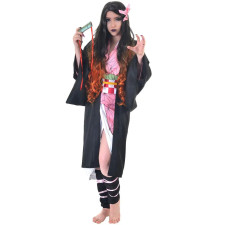 Demon Slayer Nezuko Kamado Wig - Nezuko Kamado Cosplay Costume Wig