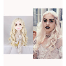 Kids Alice In Wonderland The White Queen Wig - White Queen Costume Wig Prop