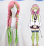 Demon Slayer Kanroji Mitsuri Pink Green Wig