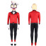 Hazbin Hotel Charlie Morningstar Costume - Red Black Suit Set Charlie Morningstar Cosplay