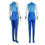 Street Fighter Chun Li Costume - BlueBodysuit Vest Set Chun Li Cosplay