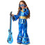Girls Blue Disco Queen Costume - Sparkling Jumpsuit Disco Cosplay