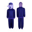 Inside Out Ennui Costume - Violet Sweater Suit Mask Set Ennui Cosplay