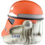 Star Wars The Clone Wars 332nd Ahsoka's Clone Troopers Helmet - 332nd Ahsoka's Clone Troopers Cosplay Costume Helmet Prop