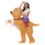 Riding Dog Inflatable Costume