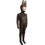 Labubu Zimomo Costume - Bodysuit Mask Brown Zimomo Cosplay