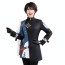 Reverse 1999 Liang Yue Costume - Black Blue Dress Set Liang Yue Cosplay