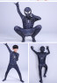 Boys Venom Black Spiderman Costume Kids Cosplay Spandex Bodysuit
