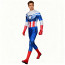 Captain America The Falcon Samuel Wilson Costume - Comic Style Bodysuit Sam Wilson Cosplay