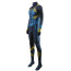 X-Men Blue Cyclops Costume - Blue Black Bodysuit Cyclops Cosplay