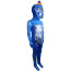 Kids Gorilla Tag Monke Costume - Full Bodysuit Mask Blue Monke Cosplay