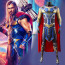 Thor: Love and Thunder Thor Costume - Bodysuit Cape Set Thor Cosplay