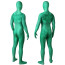 Superhero Green Morph Suit Costume - Muscle Bodysuit Mask Green Morph Suit Cosplay