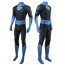 Fantastic Four Mr. Fantastic Costume - Blue Black Bodysuit Mr. Fantastic Cosplay