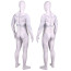 White Muscleman Costume - Full Suit White Muscleman Cosplay