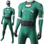 Power Rangers Green Ranger Costume - Bodysuit Mask Green Power Ranger Cosplay