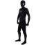 Spider-Man Webbed Black Suit Costume - Black Bodysuit with Blue Highlights Spider Man Cosplay