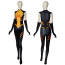 Vixen The Movie Mari McCabe Costume - Black Orange Bodysuit Vixen Cosplay