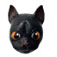 Black Cat Animal Mask Prop Mask Prop - Animal Black Cat Cosplay Costume Mask